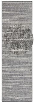 Kusový koberec Gemini 105543 Silver z kolekce Elle – na ven i na doma - 80x350 cm