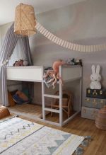 Bio koberec kusový, ručně tkaný Azteca Natural-Vintage Blue - 120x160 cm