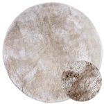 Kusový koberec Cosy 106111 Cream kruh z kolekce Elle - 200x200 (průměr) kruh cm