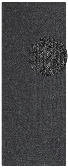 Kusový koberec Braided 105550 Dark Grey – na ven i na doma - 80x150 cm