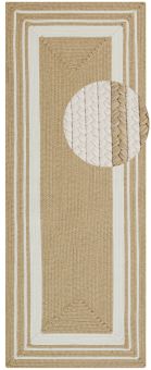 Kusový koberec Braided 105556 Creme Beige – na ven i na doma - 120x170 cm