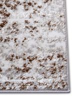 Kusový koberec Shine 105917 Retro Cream Brown - 67x120 cm