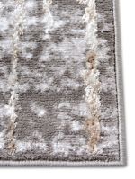 Kusový koberec Shine 105925 Abstract Cream Grey - 160x235 cm