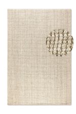 Kusový koberec Bouclé Jute 105973 Ivory White - 190x280 cm