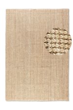 Kusový koberec Bouclé Jute 105974 Natural Golden - 120x170 cm