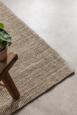 Kusový koberec Bouclé Jute 105975 Grey Brown - 60x90 cm