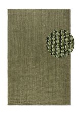 Kusový koberec Bouclé Jute 105977 Jungle Green - 60x90 cm