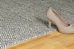 Ručně tkaný kusový koberec Jaipur 334 GRAPHITE - 80x150 cm