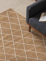 Kusový koberec Kunu 106208 Natural Gold White - 80x150 cm
