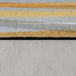 Kusový koberec Match Isabella Stripe Grey/Ochre - 170x240 cm