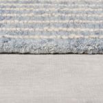 Kusový koberec Memphis Abstract Check Blue - 80x150 cm