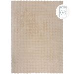 Kusový koberec Waffle Faux Fur Ivory - 160x230 cm