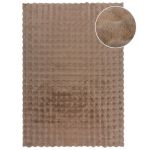 Kusový koberec Waffle Faux Fur Taupe - 160x230 cm