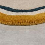 Kusový koberec Wool Scallop Leo Border Multi - 160x230 cm
