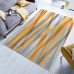 Kusový koberec Match Isabella Stripe Grey/Ochre - 170x240 cm