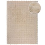 Kusový koberec Waffle Faux Fur Ivory - 160x230 cm