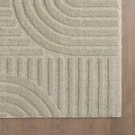 Kusový koberec Art 1121 Beige kruh - 200x200 cm