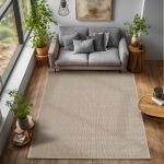 Kusový koberec Loom 4300 Beige kruh - 200x200 cm
