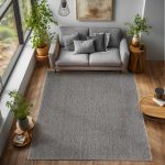 Kusový koberec Loom 4300 Grey kruh - 200x200 cm