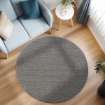 Kusový koberec Loom 4300 Grey kruh - 200x200 cm