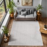 Kusový koberec Loom 4300 Silver kruh - 200x200 cm