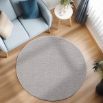 Kusový koberec Loom 4300 Silver kruh - 200x200 cm