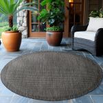Kusový koberec Giza 1410 Black kruh - 120x120 cm