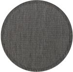 Kusový koberec Giza 1410 Black kruh - 120x120 cm