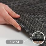 Kusový koberec Giza 1410 Black kruh - 120x120 cm