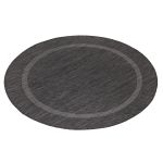 Kusový koberec Relax 4311 Black kruh - 160x160 cm