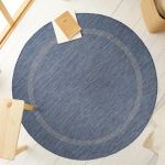 Kusový koberec Relax 4311 Blue kruh - 160x160 cm