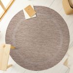 Kusový koberec Relax 4311 Brown kruh - 160x160 cm