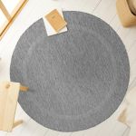 Kusový koberec Relax 4311 Grey kruh - 200x200 cm