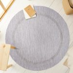 Kusový koberec Relax 4311 Silver kruh - 200x200 cm