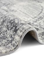 Kusový koberec Gloria Lydia Creme Grey kruh - 120x120 cm