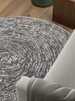 Kusový koberec Gloria Cavallo Creme Grey kruh - 160x160 cm