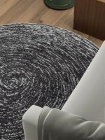 Kusový koberec Gloria Cavallo Grey kruh - 120x120 cm