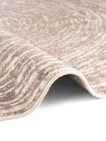 Kusový koberec Gloria Cavallo Creme Beige kruh - 120x120 cm
