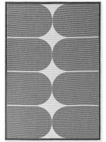 Kusový koberec Duet Bowen Black/White - na ven i na doma - 160x230 cm