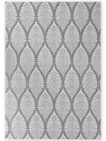 Kusový koberec Duet Liora White/Gray - na ven i na doma - 200x290 cm