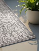 Kusový koberec Duet Kona White/Gray - na ven i na doma - 200x290 cm