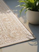 Kusový koberec Duet Kona Beige/White - na ven i na doma - 200x290 cm