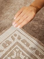 Kusový koberec Duet Kona Beige/White - na ven i na doma - 200x290 cm