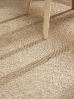 Kusový koberec Jutta Natur Ivory/Grey/Beige kruh - 100x100 cm