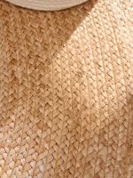 Kusový koberec Jutta Natur Ivory/Gold kruh - 100x100 cm
