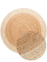 Kusový koberec Jutta Natur Gold/Ivory kruh - 100x100 cm