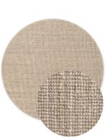 Kusový koberec Jaipur Ivory/White kruh - 200x200 cm