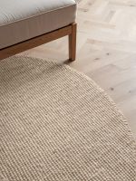 Kusový koberec Jaipur Ivory/White kruh - 200x200 cm