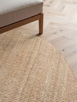 Kusový koberec Jaipur Natur/Gold kruh - 200x200 cm