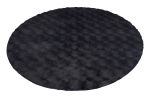 Kusový koberec Diamond Cut 800 Anthrazit kruh - 120x120 cm